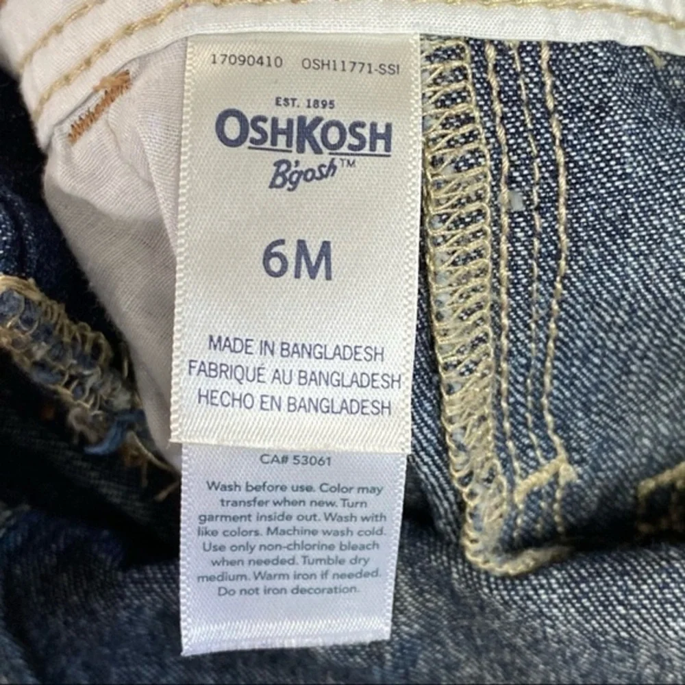 OSH KOSH B'GOSH DENIM  CO. Baby Overalls
